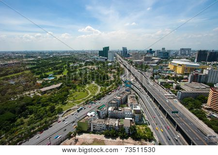 Bangkok Panorama View, Thailand.