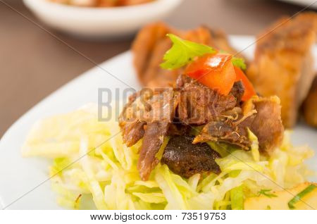 fritada fried pork traditional ecuadorian food