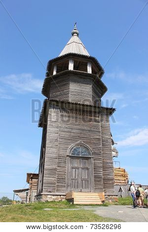 Belfry In Kizhi, Russia