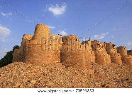 Jaisalmer Fort In Rajasthan, India