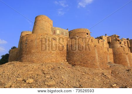 Jaisalmer Fort In Rajasthan, India