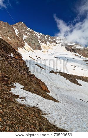 Tavela Peak In Stelvio National Park