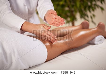 Massage Of The Leg