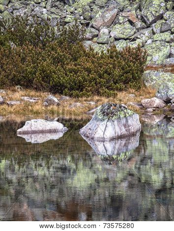 Tarn Skalnate Pleso At High Tatras, Slovakia