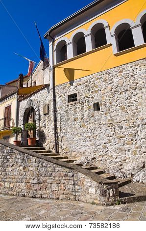Loreti Palace. Satriano di Lucania. Italy.