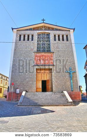 Mother Church of Satriano di Lucania. Italy.