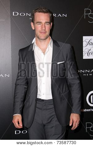 LOS ANGELES - OCT 8:  James VanDerBeek at the 5th Annual PSLA Autumn Party at 3LABS on October 8, 2014 in Culver City, CA