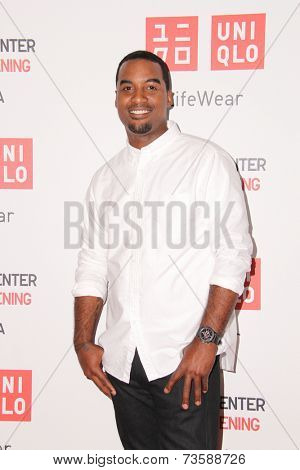 LOS ANGELES - OCT 9:  Raheem Johnson at the UNIQLO Los Angeles Opening at UNIQLO, Beverly Center on October 9, 2014 in Beverly Hills, CA