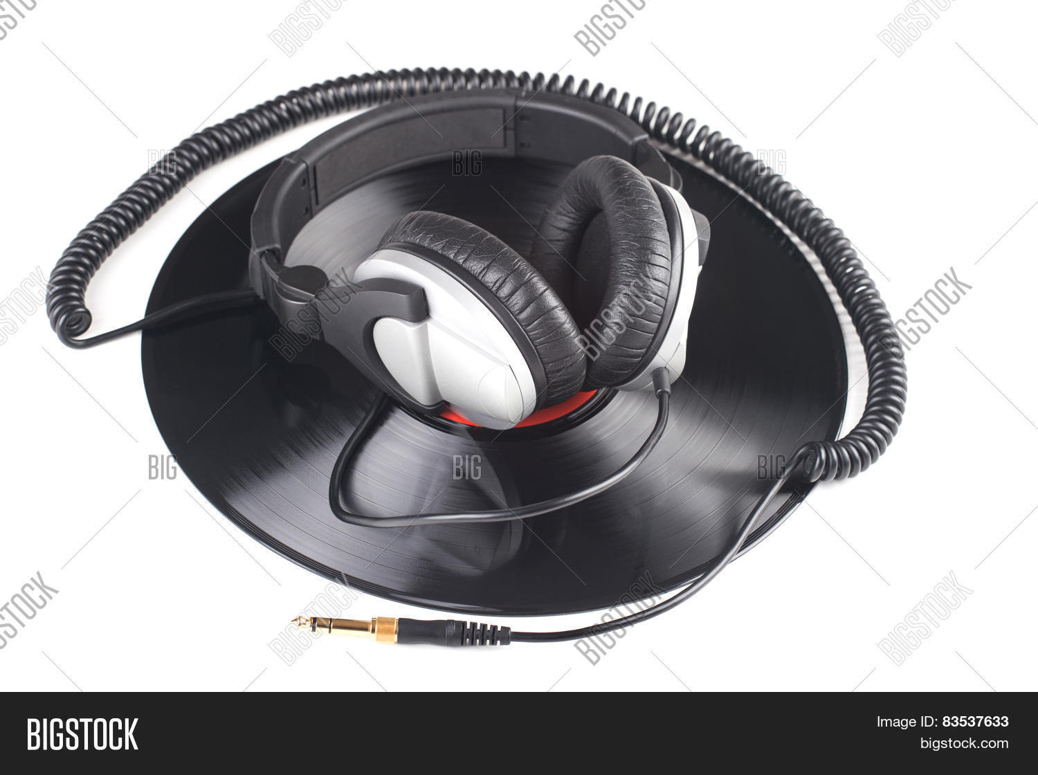 Headphones Lying Over Image & Photo (Free Trial) Bigstock