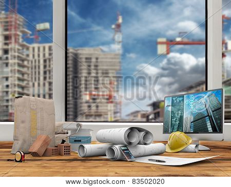 building industry concept