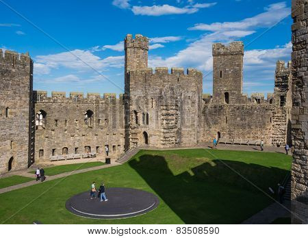 Caernarfon Castle, North Wales