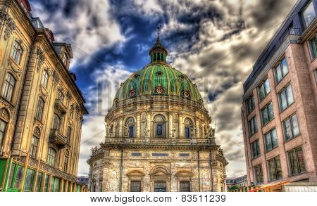 Marmorkirken In Copenhagen, Denmark