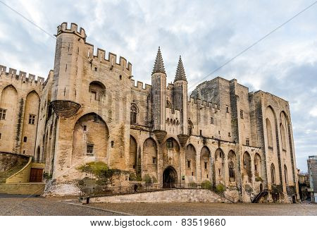 Palais Des Papes In Avignon, A Unesco Heritage Site, France