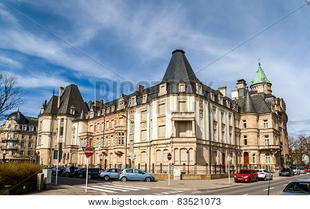 A Historic Building In Luxembourg City