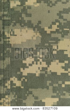Universal Camouflage Pattern, Army Combat Uniform Digital Camo, Double Thread Seam, Usa Military ACU