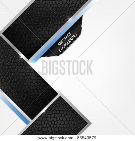 Abstract vector background with glitter and place for text