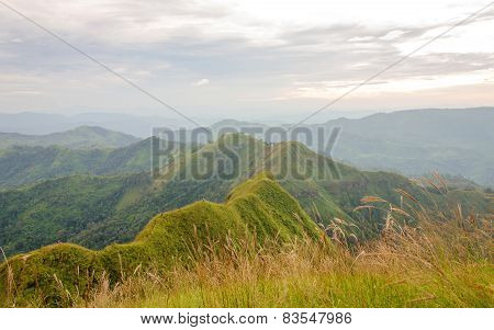 (khao Chang Puak) Mountains And Jungle In Thailand