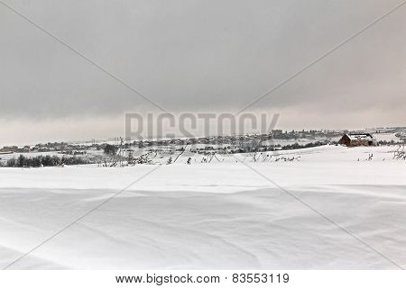 Italian Snowy Landscape