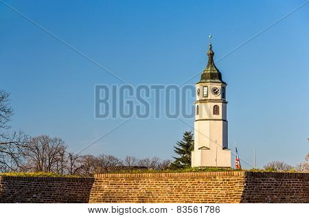 Sahat (clock) Tower Of Belgrade Fortress - Serbia