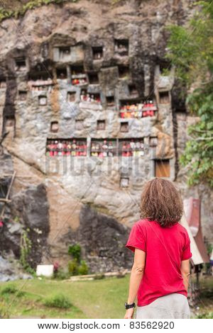 Traditional Burial Site In Tana Toraja