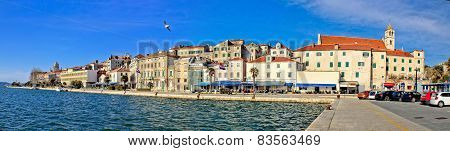 Sibenik Waterfront Architecture Panoramic View