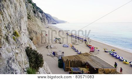 Egremni Beach, Lefkada Island, Ionion Sea, Greece