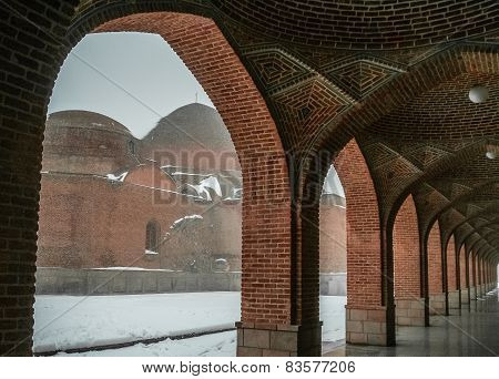 Arches of Blue Mosque
