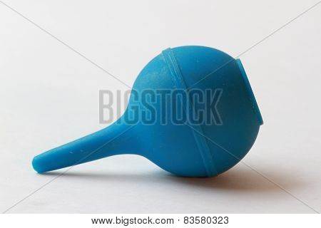 Blue Clyster isolated on white