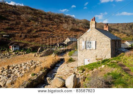 Penberth Cove Cornwall England