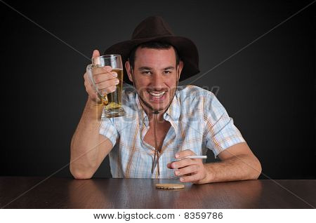 Kowboj o piwo