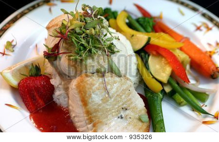 Salmone con Strawerry 2