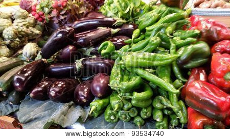 Market Fruit And Vegetables