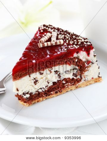 Stracciatella Birthday Cake