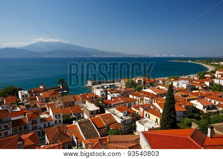Nafpaktos village.