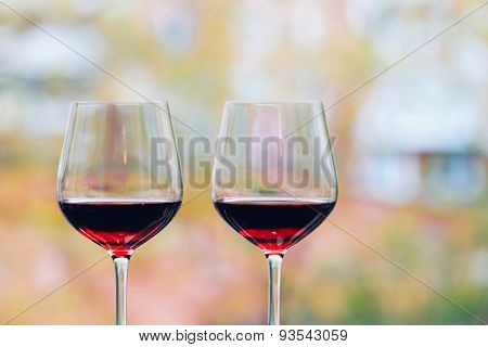 glass of wine