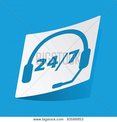 Support sticker