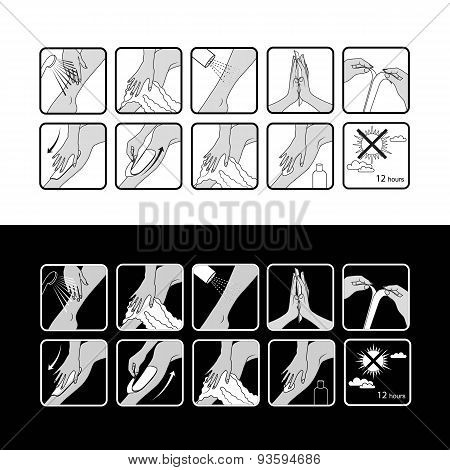 Step Instruction How To Do Depilation