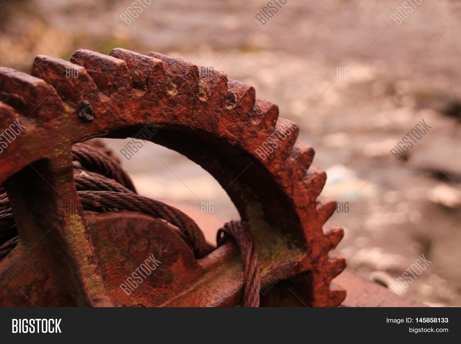 Rusted Iron Wheal Image & Photo (Free Trial) Bigstock