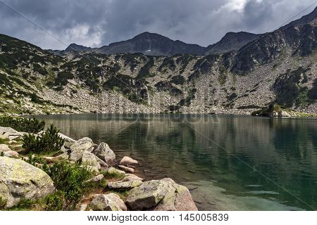 Panorama of Banderishki Chukar Peak and The Fish Lake, Pirin Mountain, Bulgaria