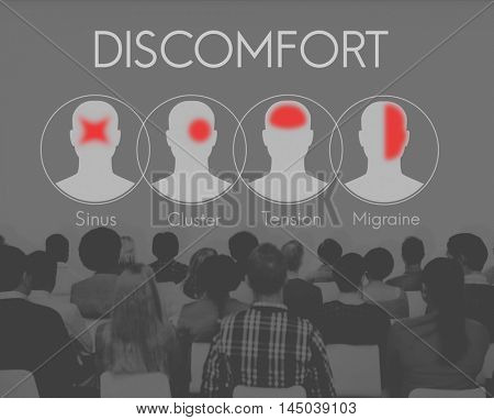 Headache Symptom Migraine Tension Cluster Concept