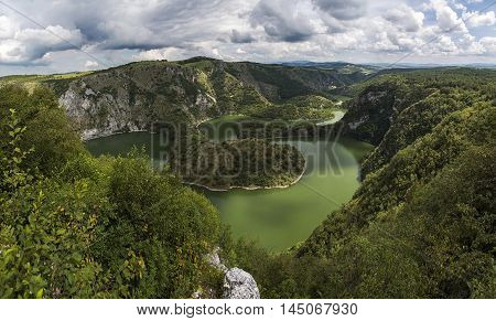 Uvac River In Serbia