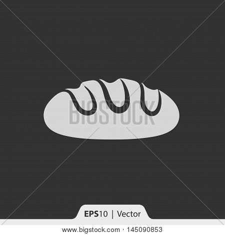 Bread Vector Icon For Web And Mobile
