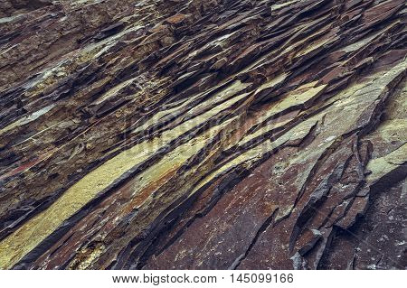 Rock Strata Closeup