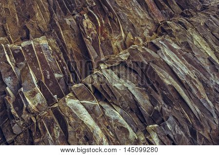 Ferric Rock Layers Background