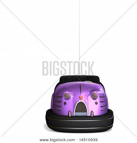 รถกันชนมีสีสันจากสวน