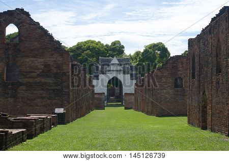 PHRA NARAI RATCHANIWET LOPBURI THAILAND, Historical Places.