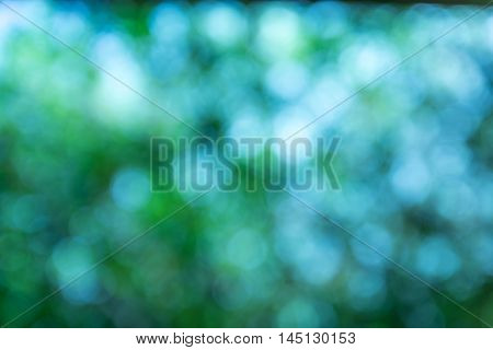 Blurred Lights Circular Bokeh Abstract