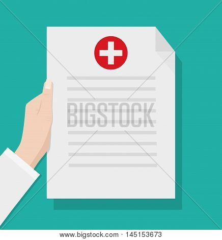 Doctor takes notes in a Clipboard. Clipboard hand pen. Medical report medical background.