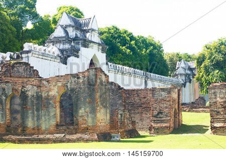 PHRA NARAI RATCHANIWET LOPBURI THAILAND, Historical Places.