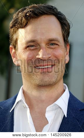 Tom Everett Scott at the Los Angeles premiere of 'Sister Cities' held at the Paramount Studios in Hollywood, USA on August 31, 2016.